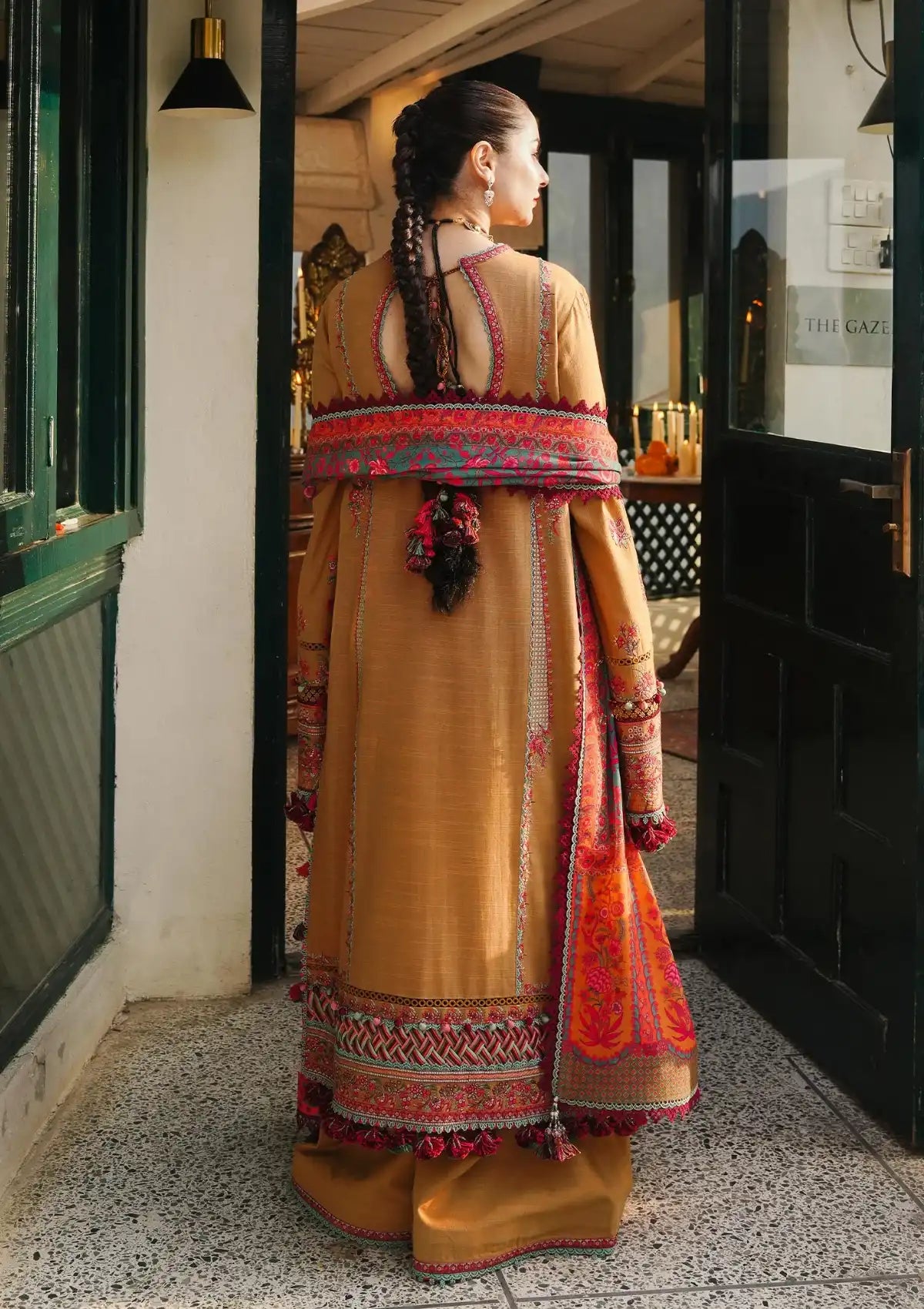 Hussain Rehar Winter Shawl'24 HORAIN