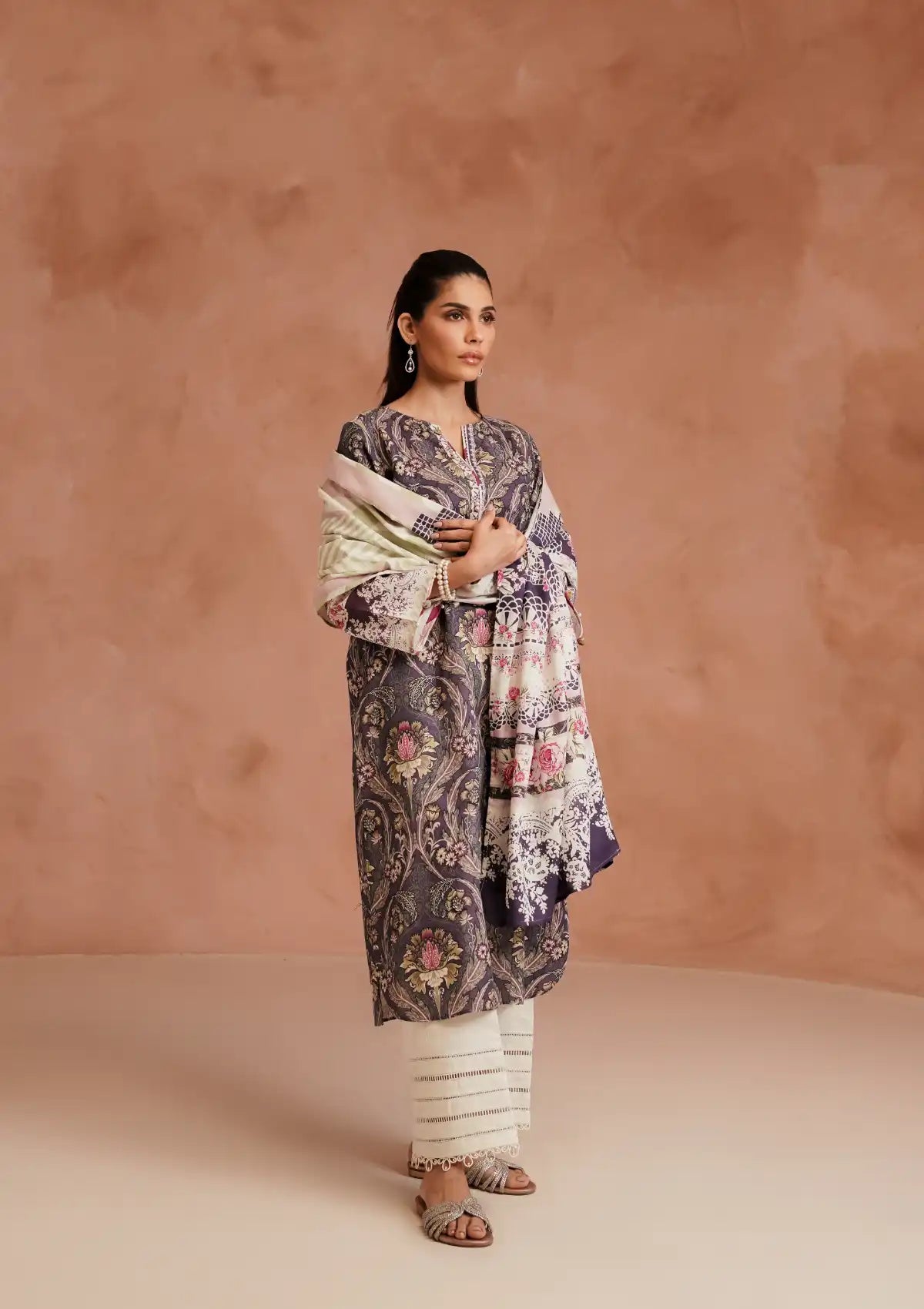 Manara Winter Emb Pret'24 MYRA - Mohsin Saeed Fabrics