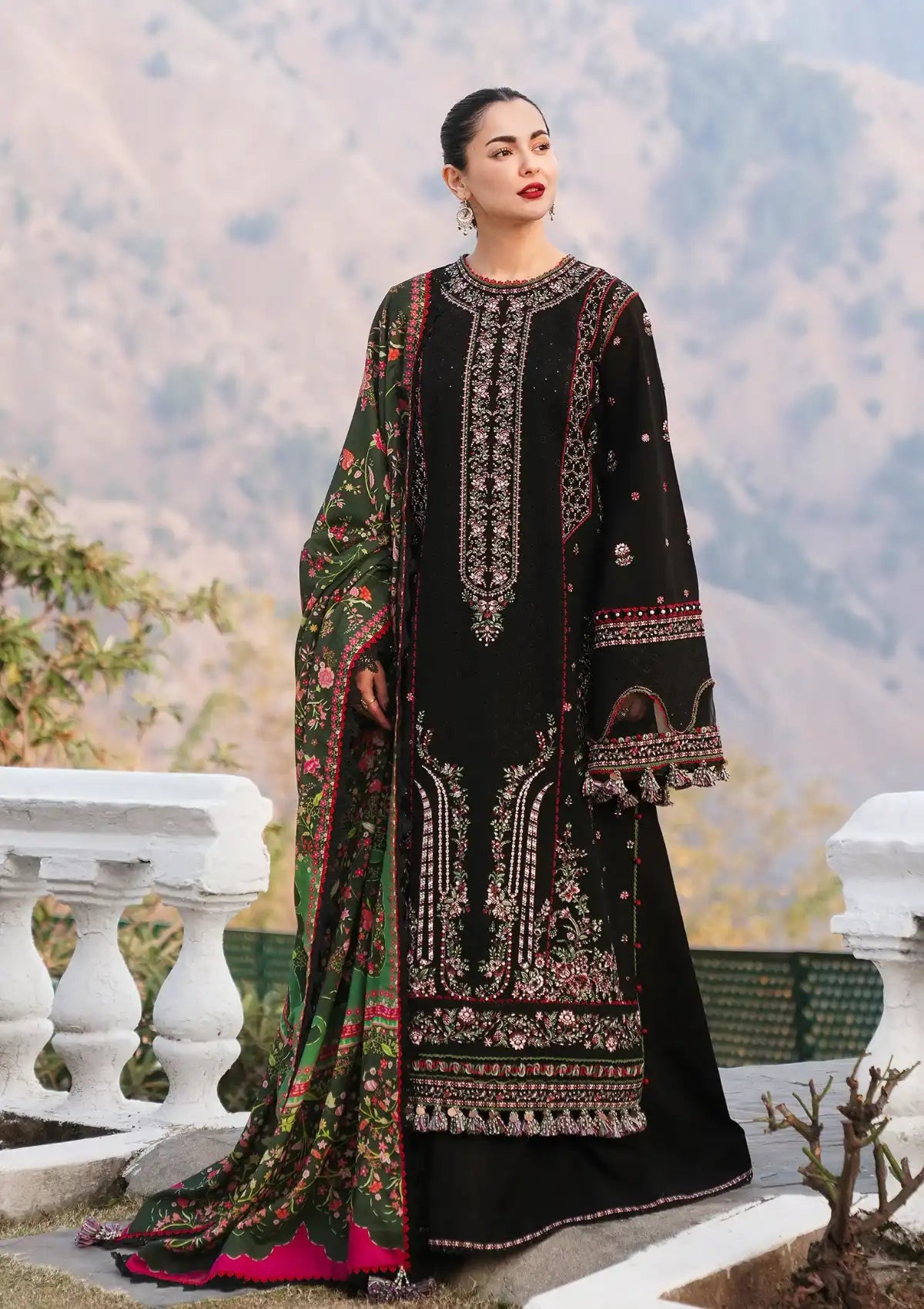Hussain Rehar Winter Shawl'24 ZOBIA