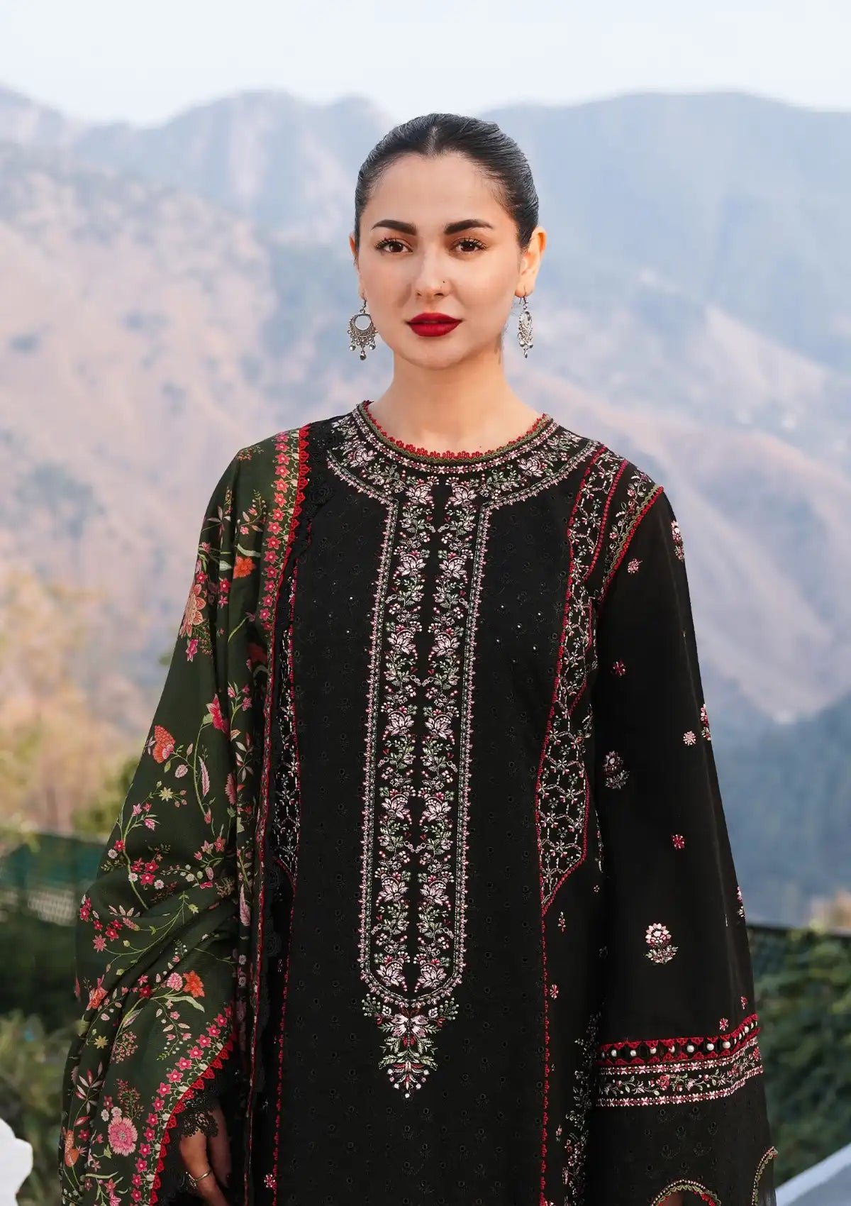 Hussain Rehar Winter Shawl'24 ZOBIA