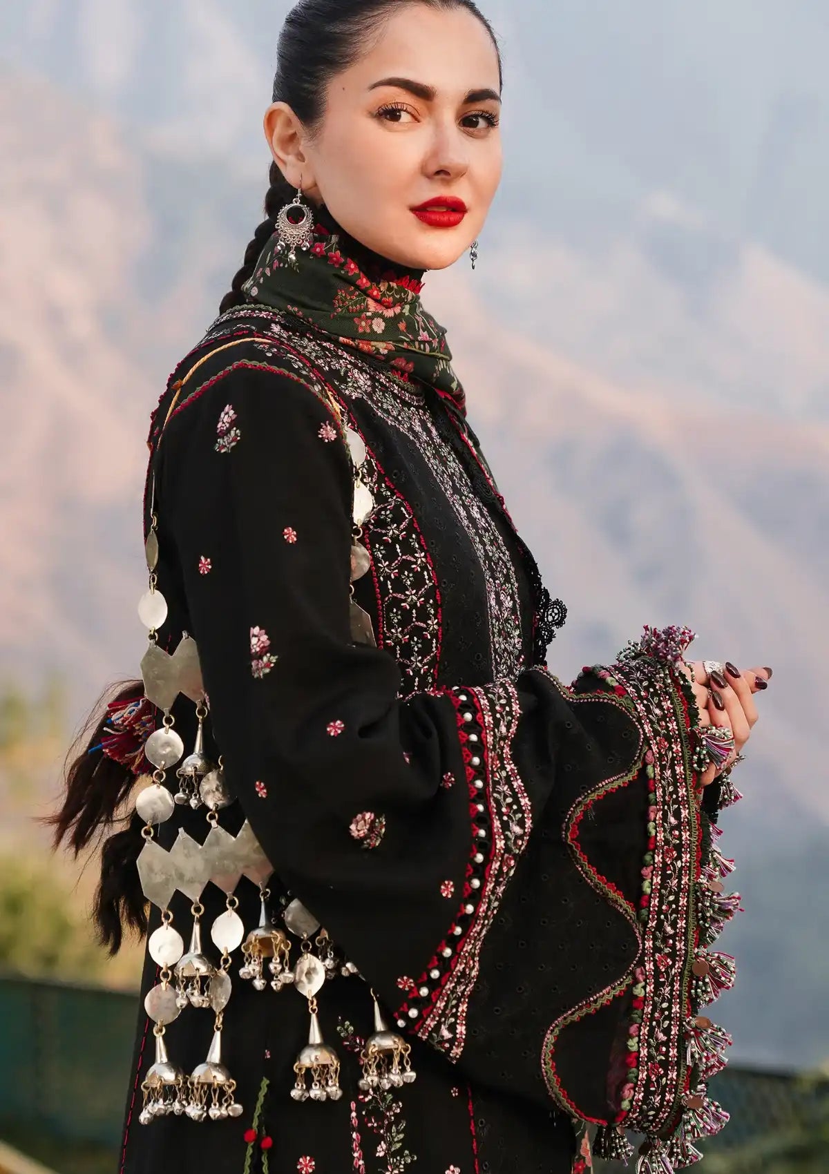 Hussain Rehar Winter Shawl'24 ZOBIA