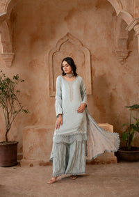 Manahils Shehr-e-Husn'26 182-PASTEL GREEN