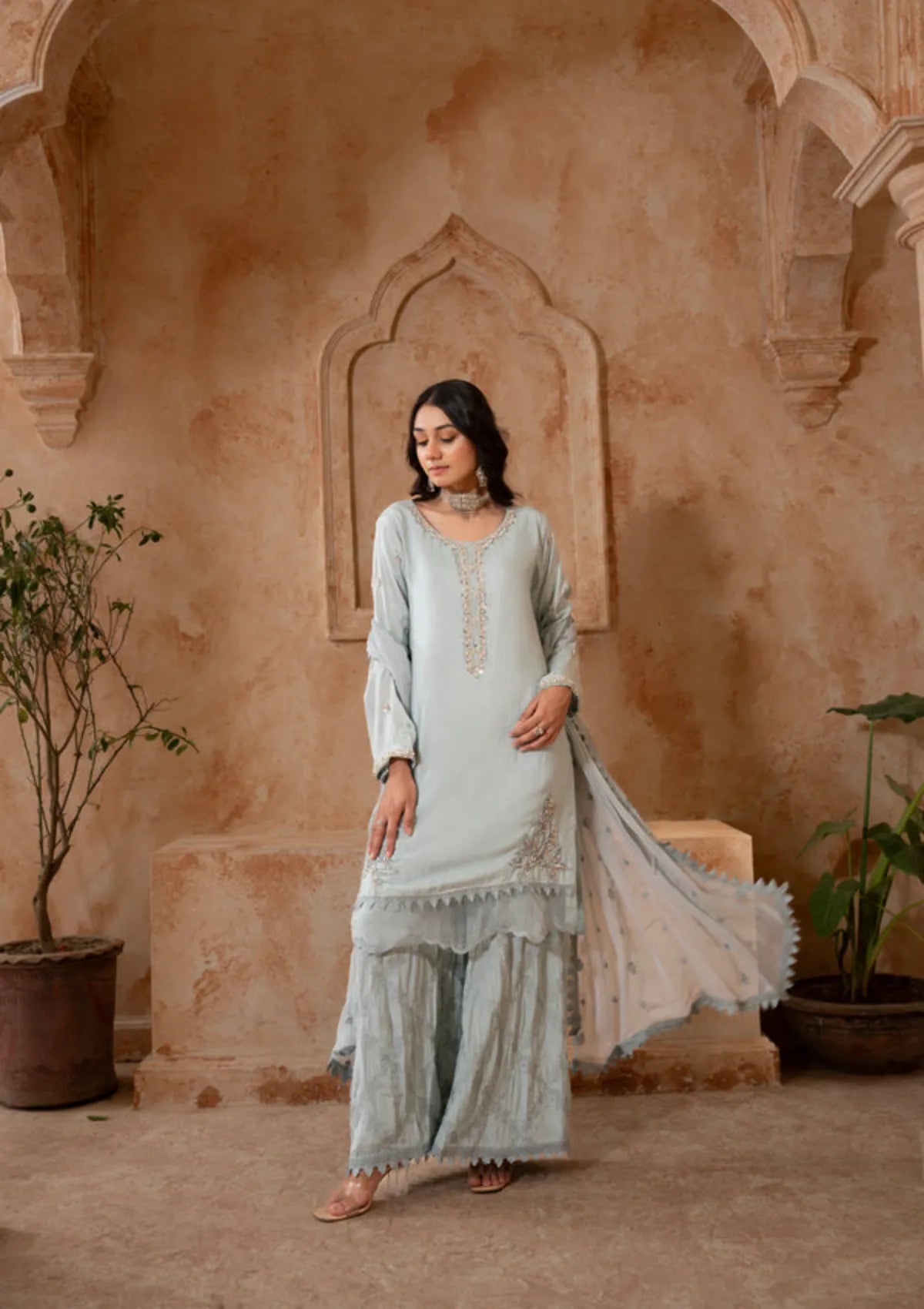 Manahils Shehr-e-Husn'26 182-PASTEL GREEN
