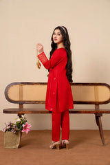 Khayat Summer'26 D-2-pc Redish