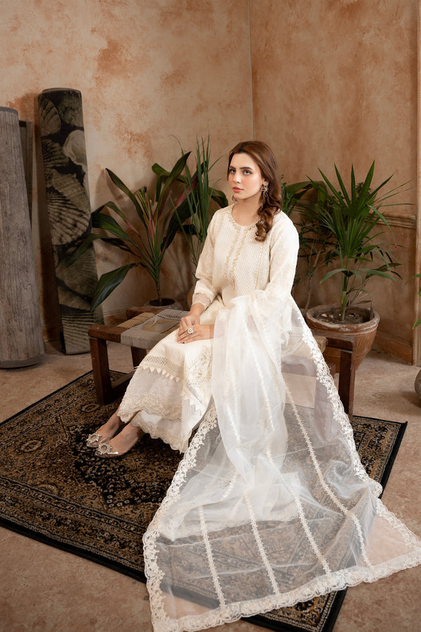 Manahils Shehr-e-Husn'26 186-OFF WHITE