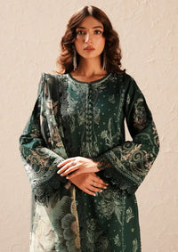 Afrozeh Festive Chikankari Lawn'24 AL-04 Viridian - Mohsin Saeed Fabrics