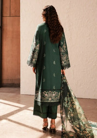 Afrozeh Festive Chikankari Lawn'24 AL-04 Viridian - Mohsin Saeed Fabrics