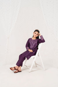 Khayat Summer'26 D-2-pc Purple