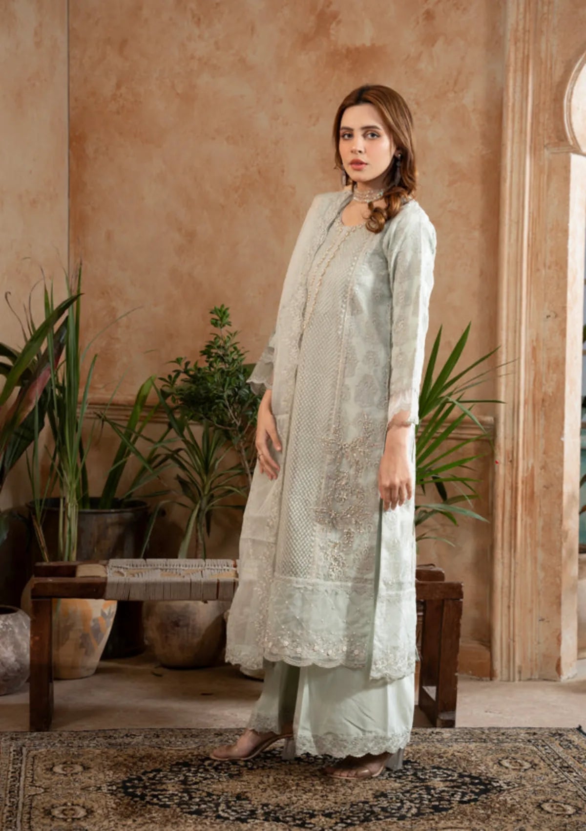 Manahils Shehr-e-Husn'26 182-PASTEL GREEN