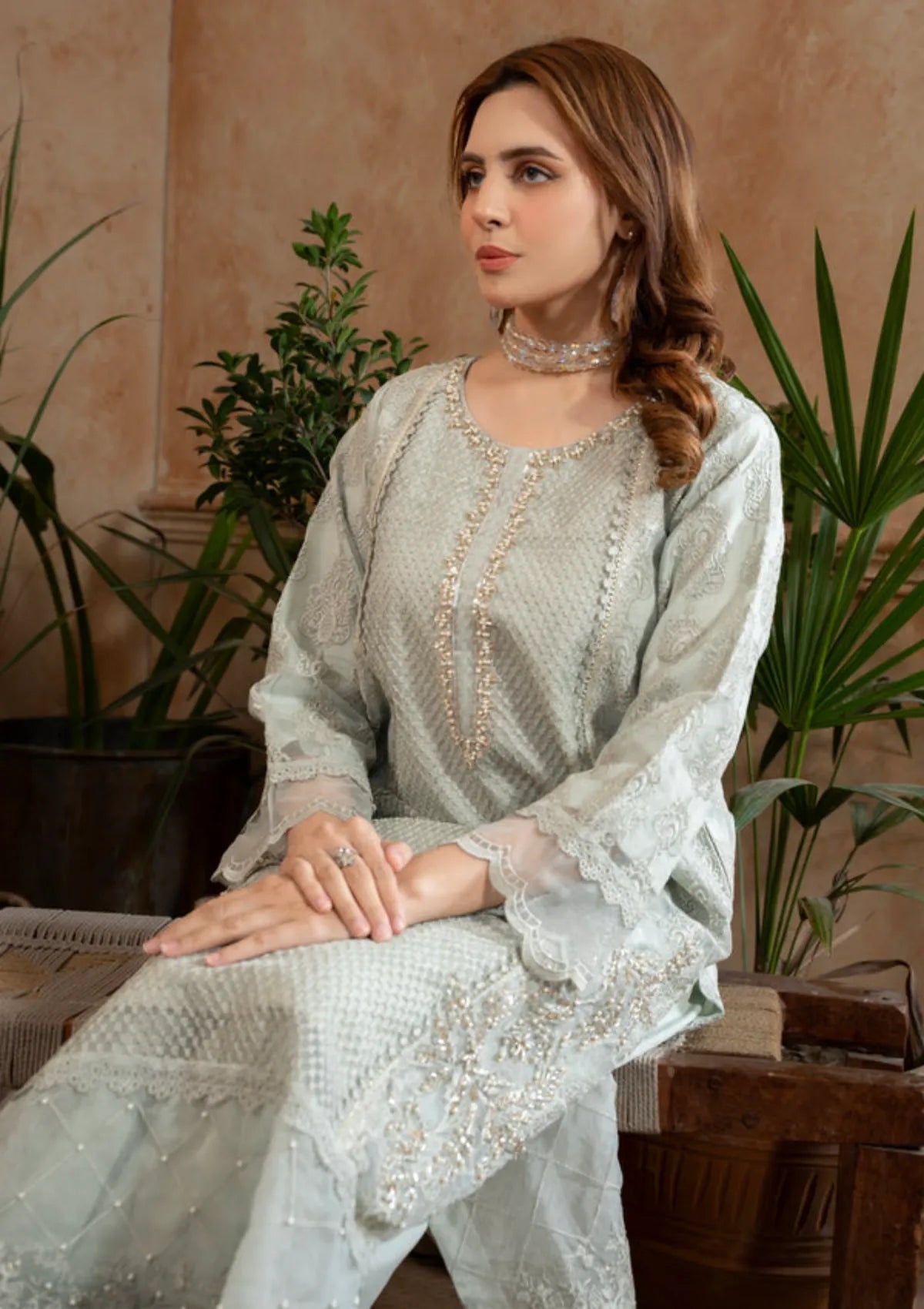 Manahils Shehr-e-Husn'26 182-PASTEL GREEN