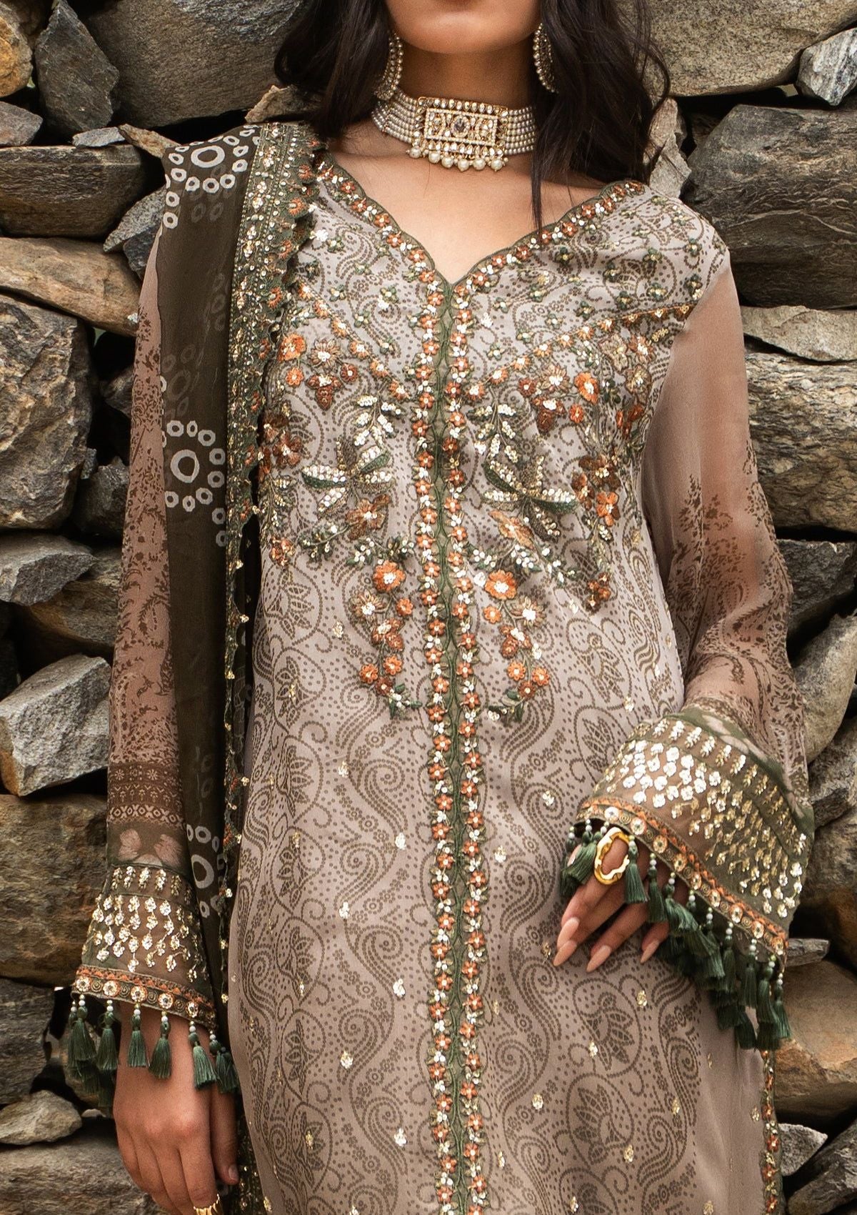 Charizma Vasal Luxury Chiffon'26 VSLW-13