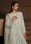 Afrozeh Festive Chikankari Lawn'24 AL-06 Celadon