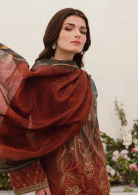 Mashaal Luxury Lawn By Ramsha'24 D-07 - Mohsin Saeed Fabrics
