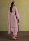 Afrozeh Festive Chikankari Lawn'24 AL-10 Thistle