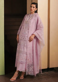 Afrozeh Festive Chikankari Lawn'24 AL-10 Thistle