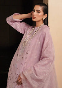 Afrozeh Festive Chikankari Lawn'24 AL-10 Thistle