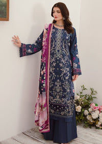 Mashaal Luxury Lawn By Ramsha'24 D-01 - Mohsin Saeed Fabrics