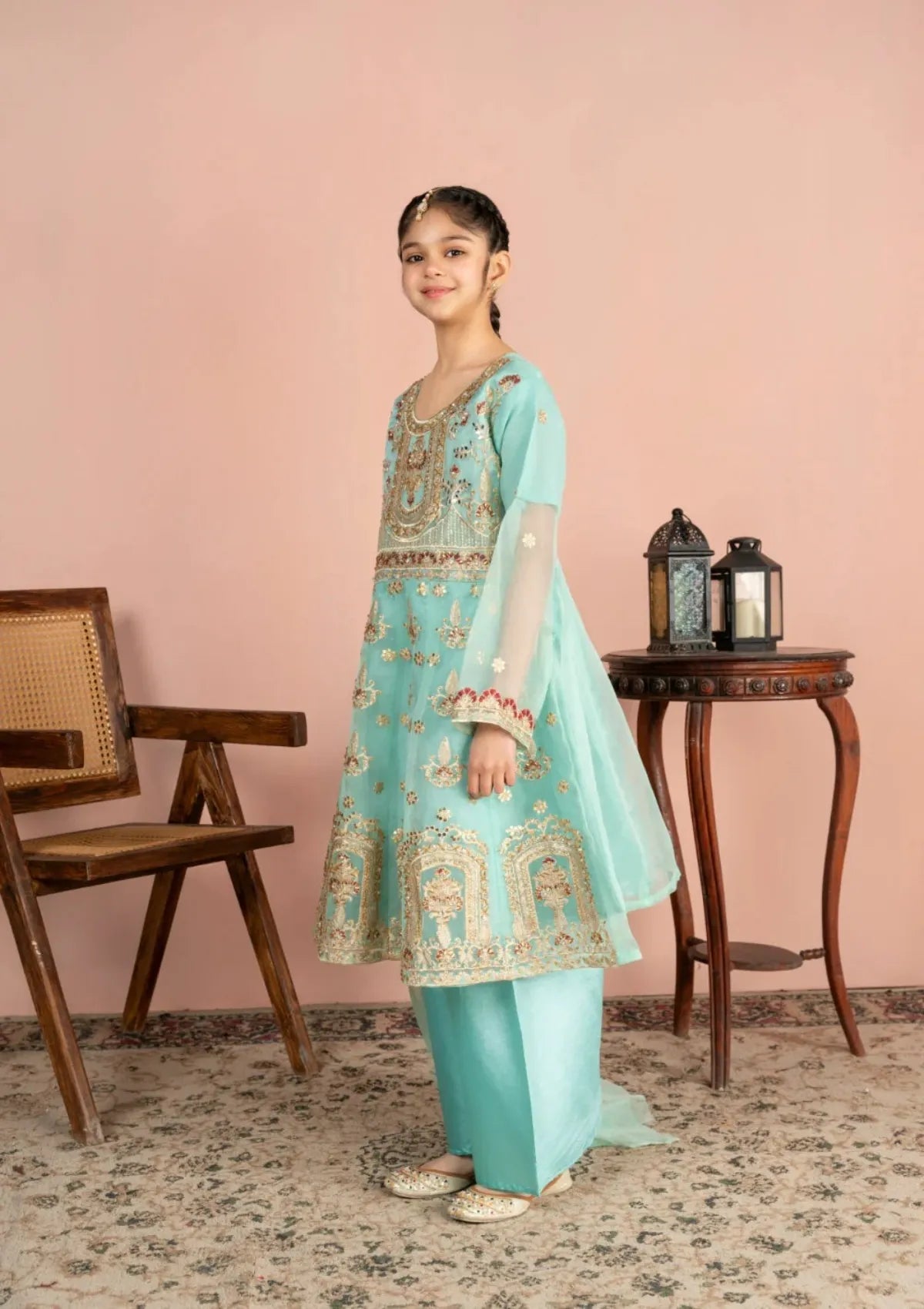 Kids Festive By Khayat - Aqua