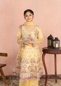 Kids Festive By Khayat Lemon Yellow