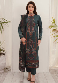 Mashaal Luxury Lawn By Ramsha'24 D-10 - Mohsin Saeed Fabrics