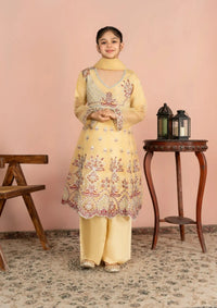 Kids Festive By Khayat Lemon Yellow