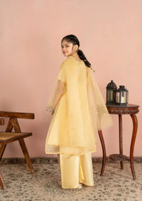 Kids Festive By Khayat Lemon Yellow