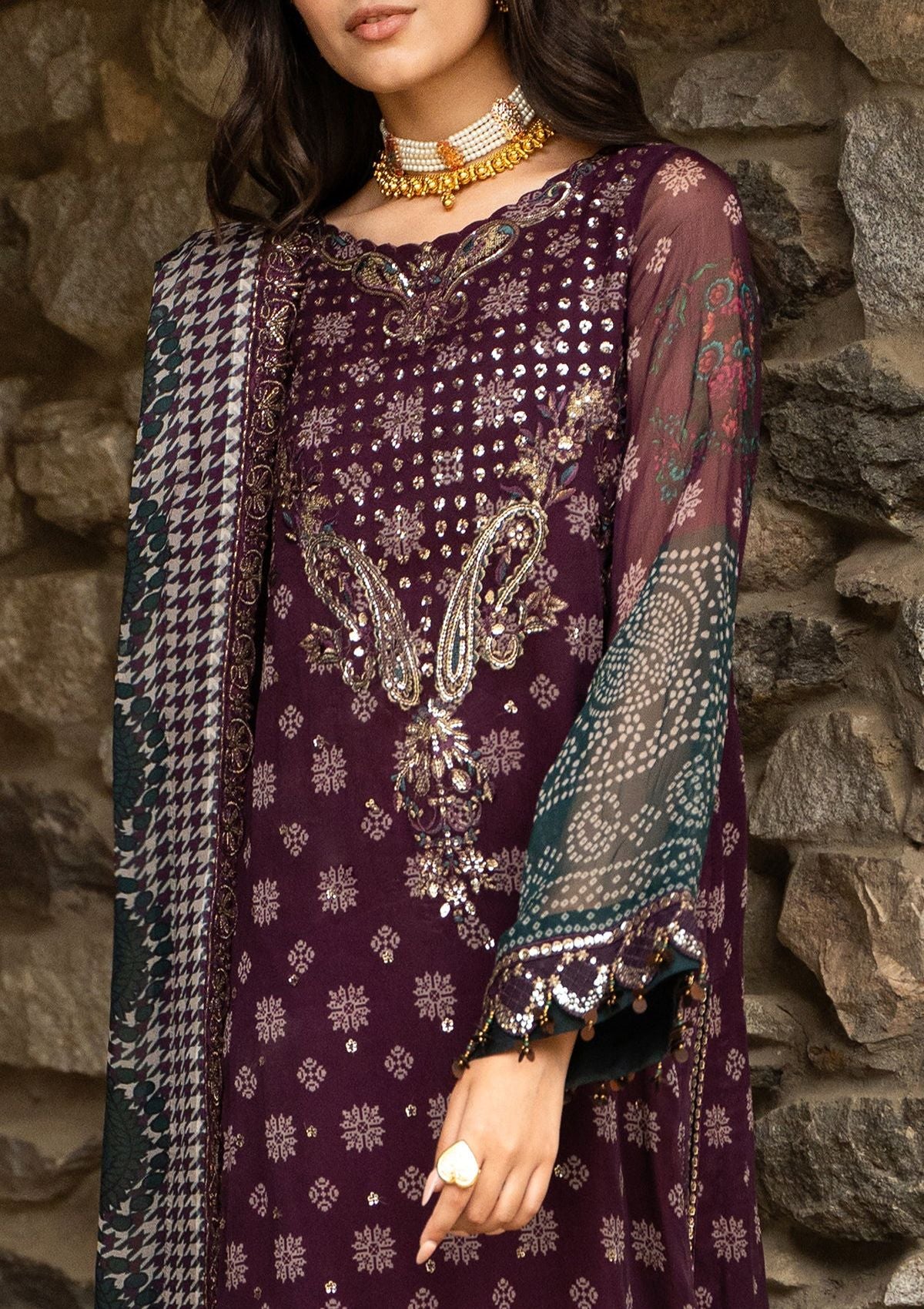 Charizma Vasal Luxury Chiffon'26 VSLW-12