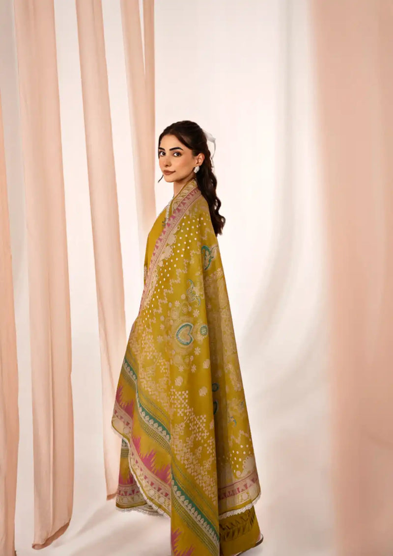 Florent Festive Lawn'24 FL-1A - Mohsin Saeed Fabrics