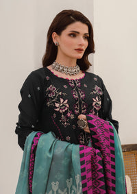 Mashaal Luxury Lawn By Ramsha'24 D-08 - Mohsin Saeed Fabrics