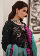 Mashaal Luxury Lawn By Ramsha'24 D-08 - Mohsin Saeed Fabrics