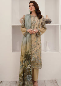 Mashaal Luxury Lawn By Ramsha'24 D-06 - Mohsin Saeed Fabrics