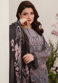Mashaal Luxury Lawn By Ramsha'24 D-02 - Mohsin Saeed Fabrics
