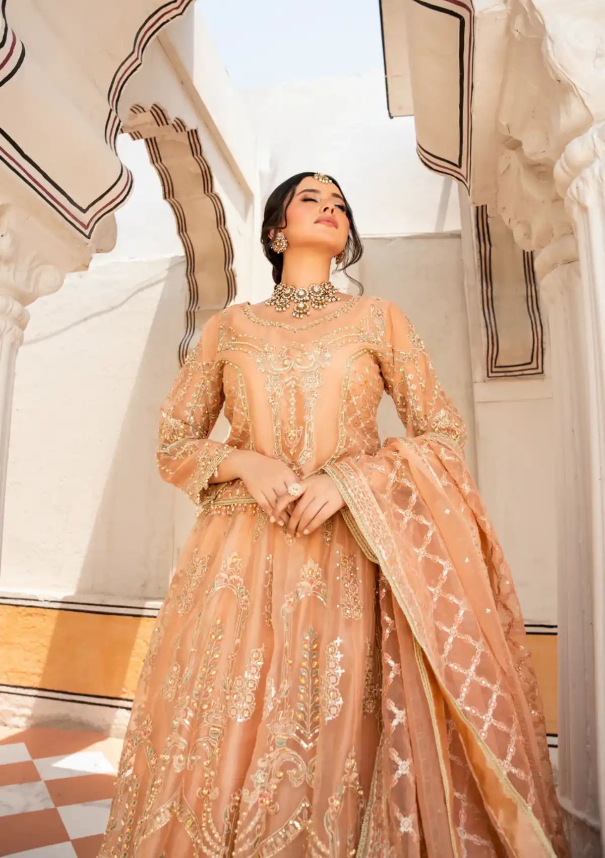 Rajwani Aghaz Luxury Formal'25 AG-08 MAHPARA