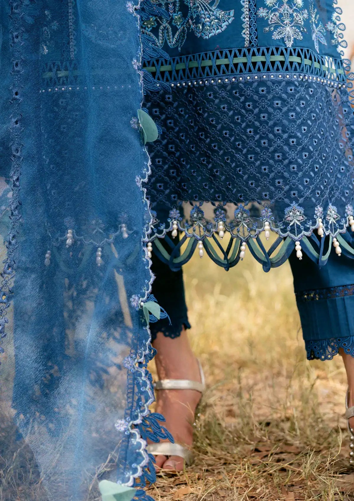 Sardinia Luxury Lawn Eid Edit'24 SR-406 VERONA - Mohsin Saeed Fabrics
