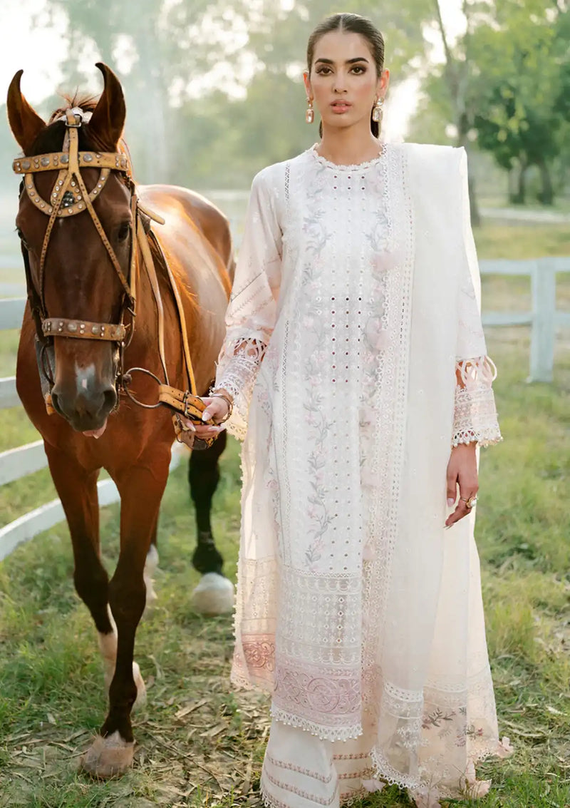 Sardinia Luxury Lawn Eid Edit'24 SR-402 ISABELLA - Mohsin Saeed Fabrics