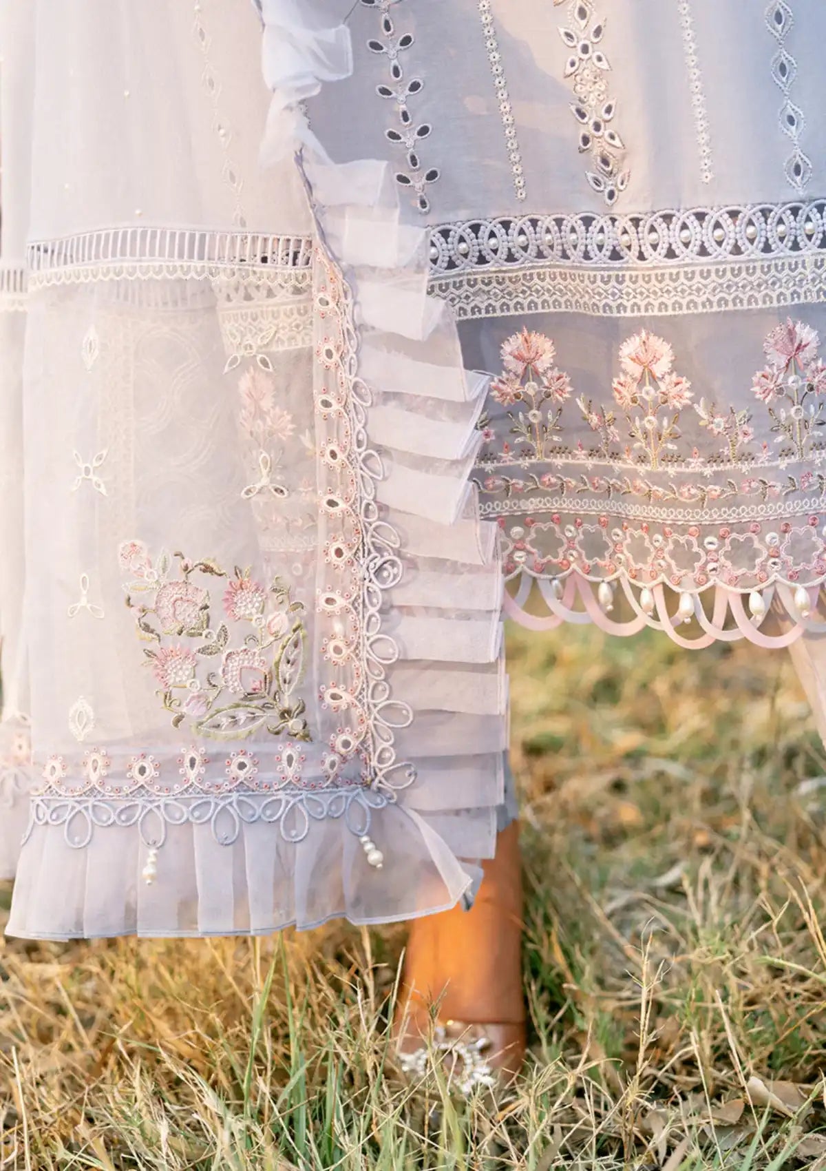 Sardinia Luxury Lawn Eid Edit'24 SR-404 SOPHIA - Mohsin Saeed Fabrics