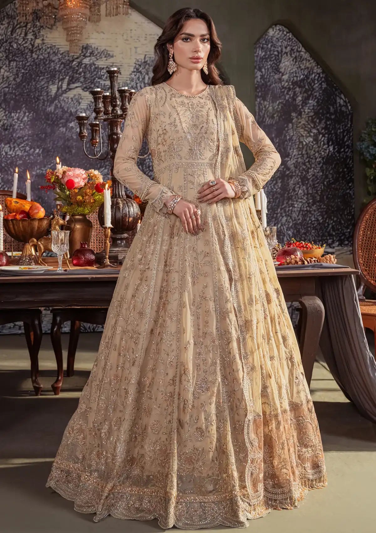 Zarif Heritage Luxury Formals'24 ZHF-01-AVELINA - Mohsin Saeed Fabrics