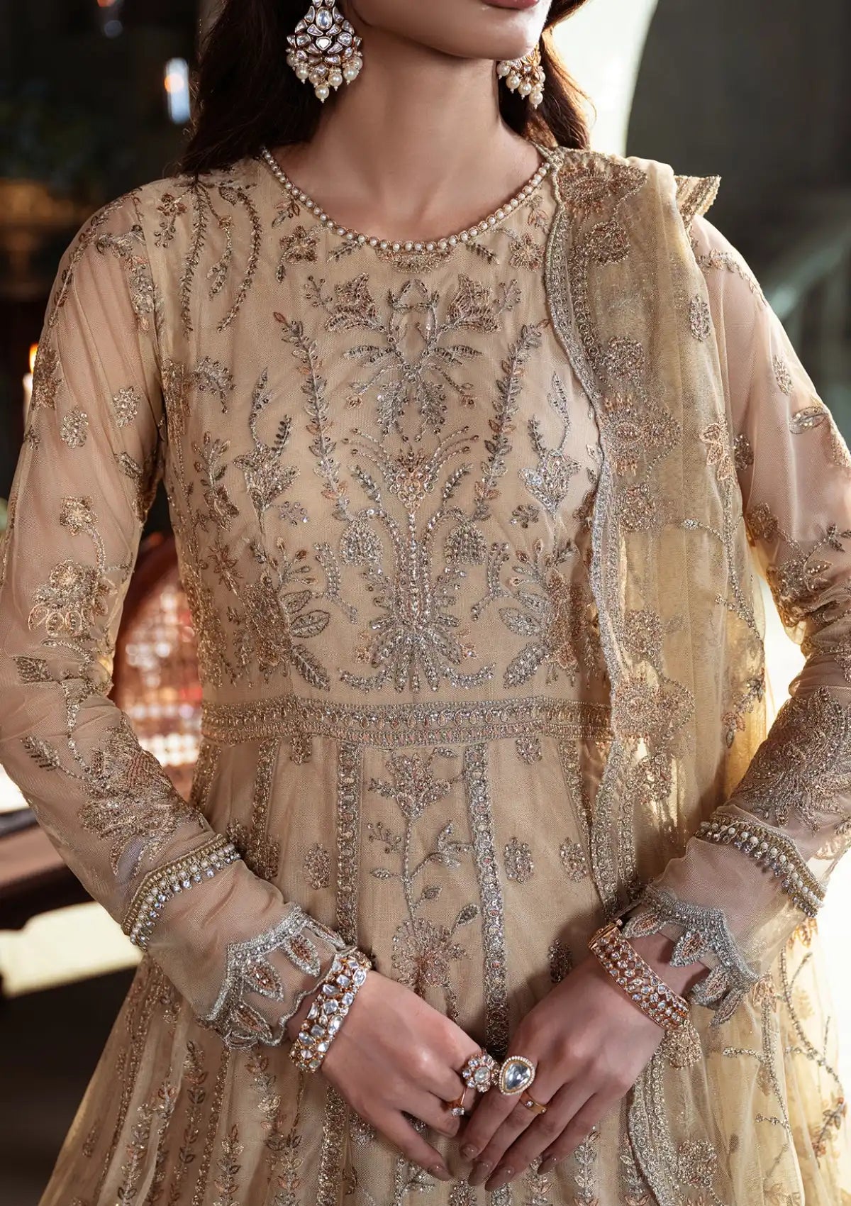 Zarif Heritage Luxury Formals'24 ZHF-01-AVELINA - Mohsin Saeed Fabrics