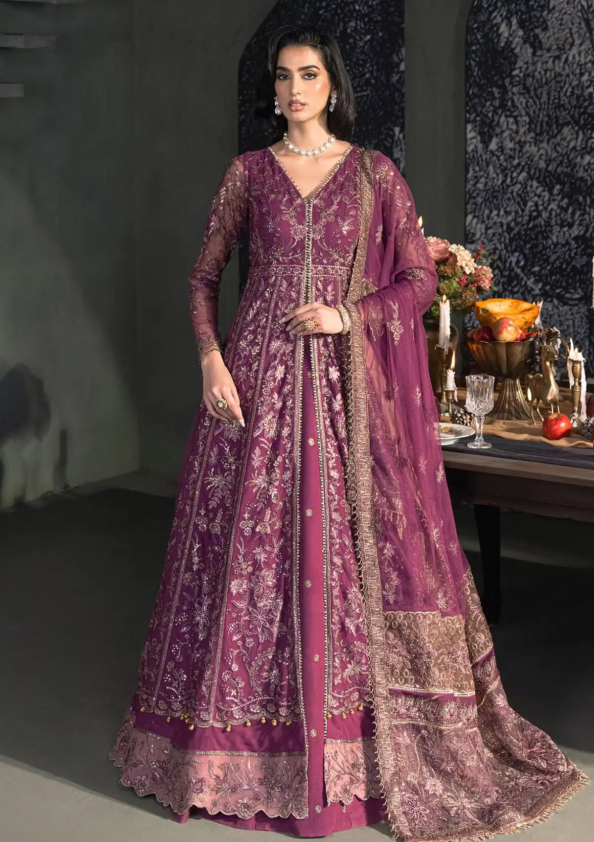 Zarif Heritage Luxury Formals'24 ZHF-02-TIFFANY - Mohsin Saeed Fabrics