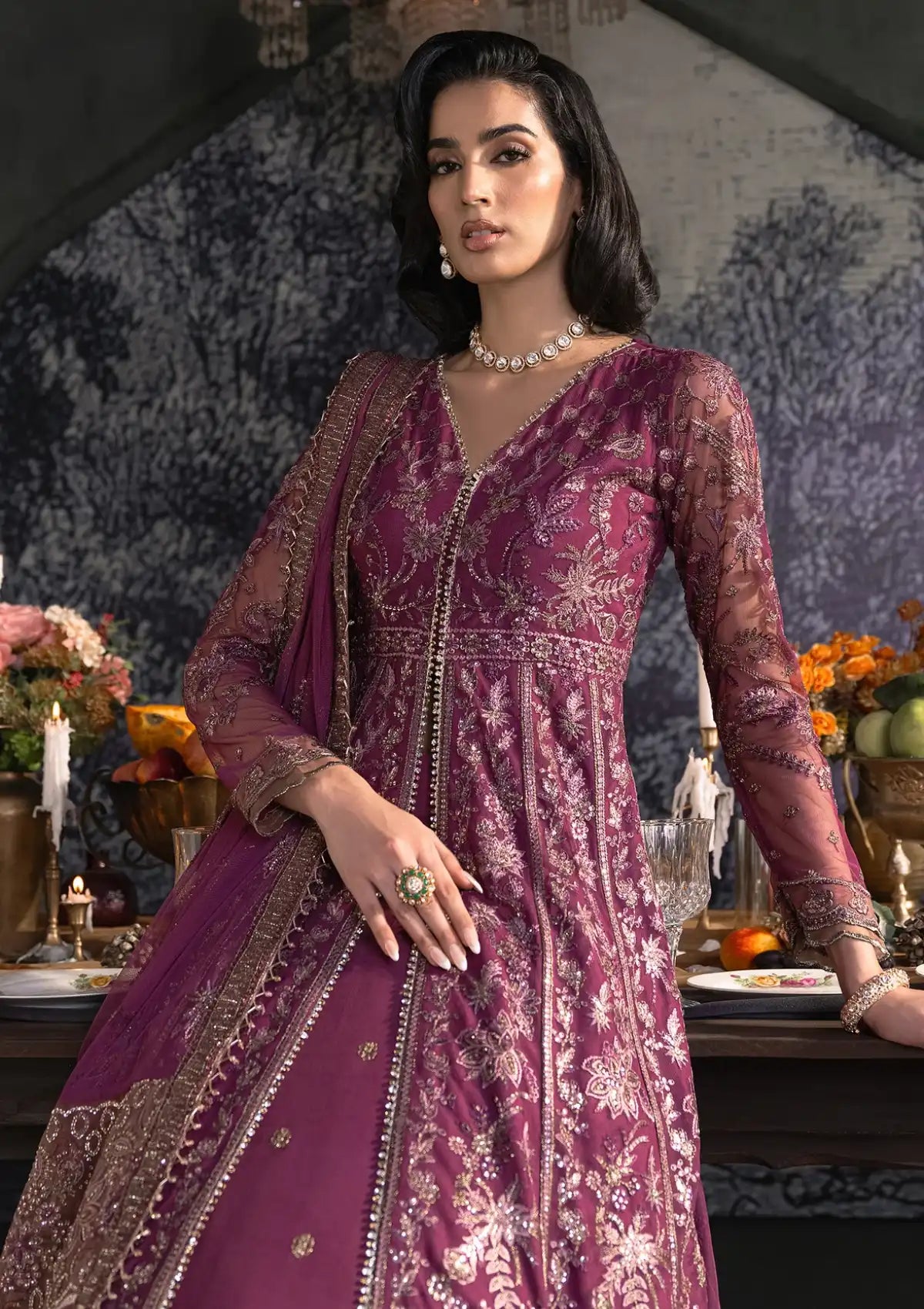 Zarif Heritage Luxury Formals'24 ZHF-02-TIFFANY - Mohsin Saeed Fabrics