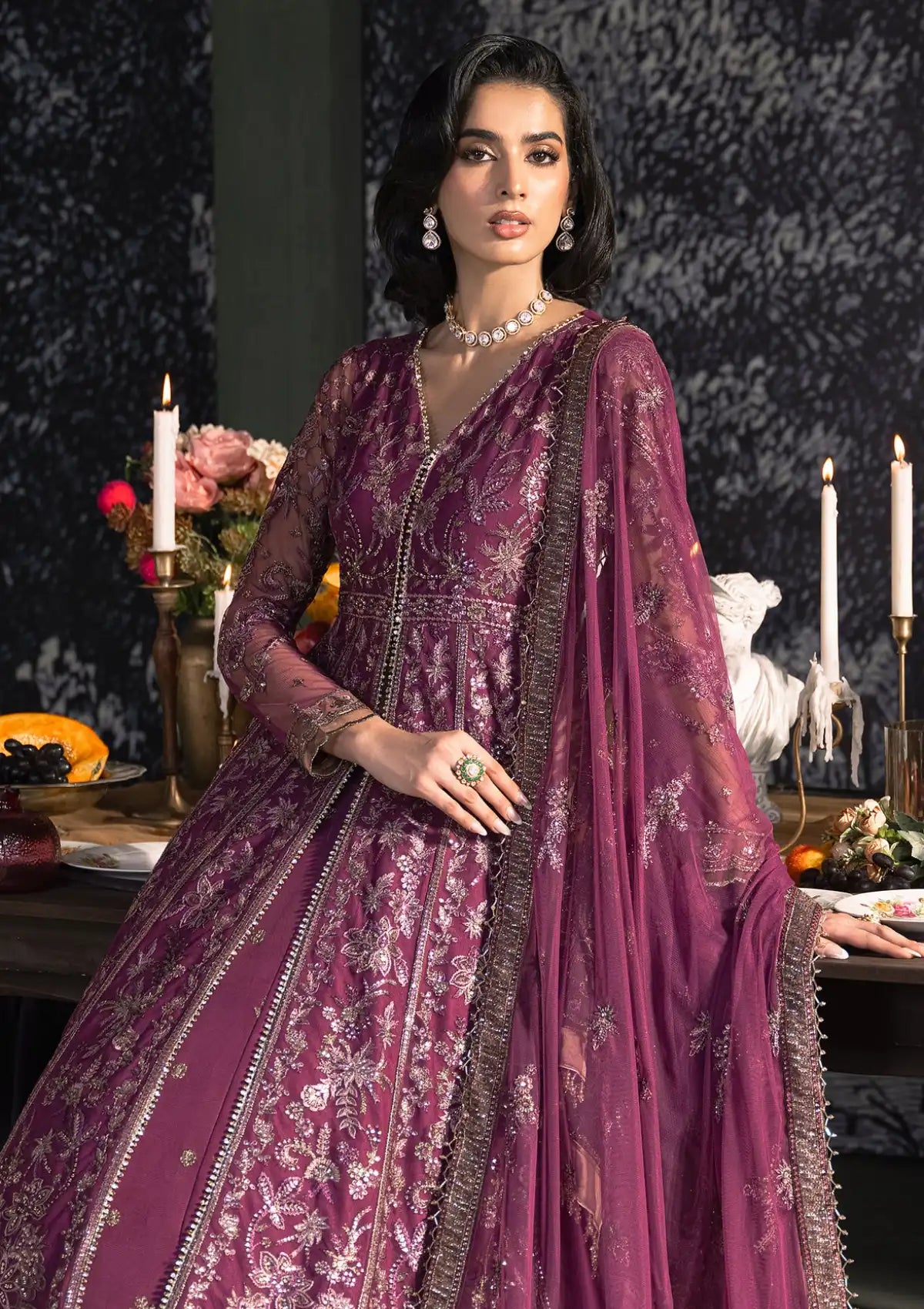 Zarif Heritage Luxury Formals'24 ZHF-02-TIFFANY - Mohsin Saeed Fabrics