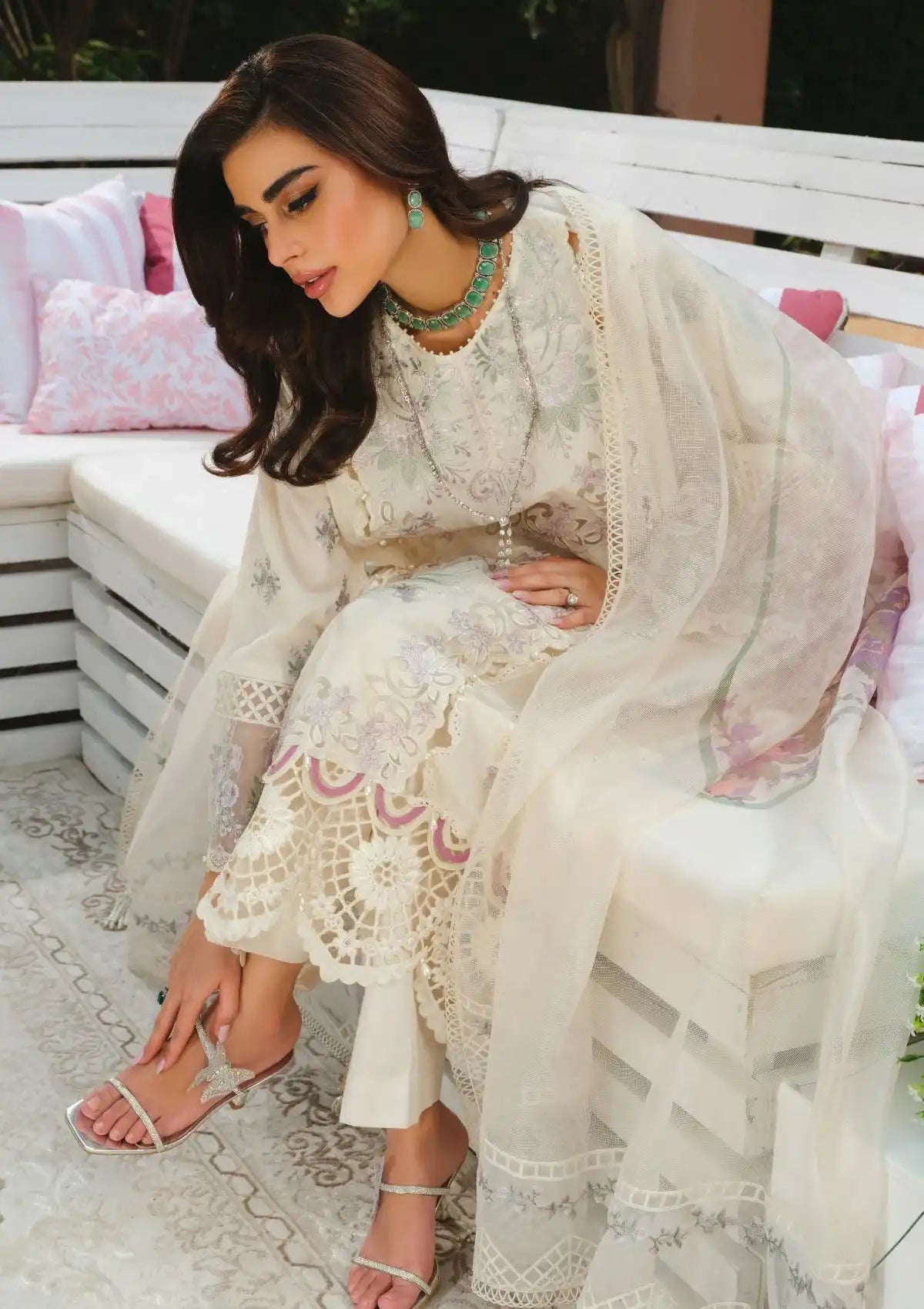 La' Gardenia By Paras'24 PR-03 Daisy Dreams - Mohsin Saeed Fabrics