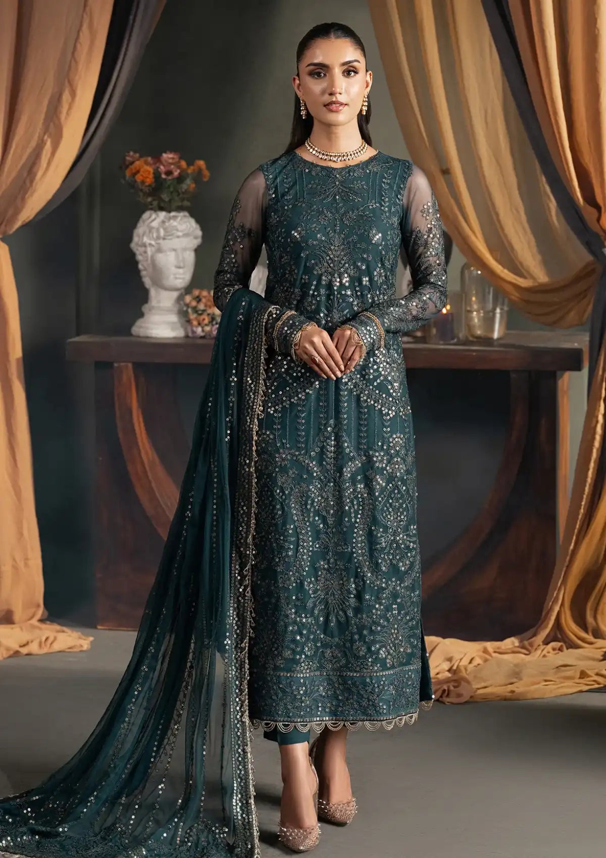 Zarif Heritage Luxury Formals'24 ZHF-04-ARHA - Mohsin Saeed Fabrics