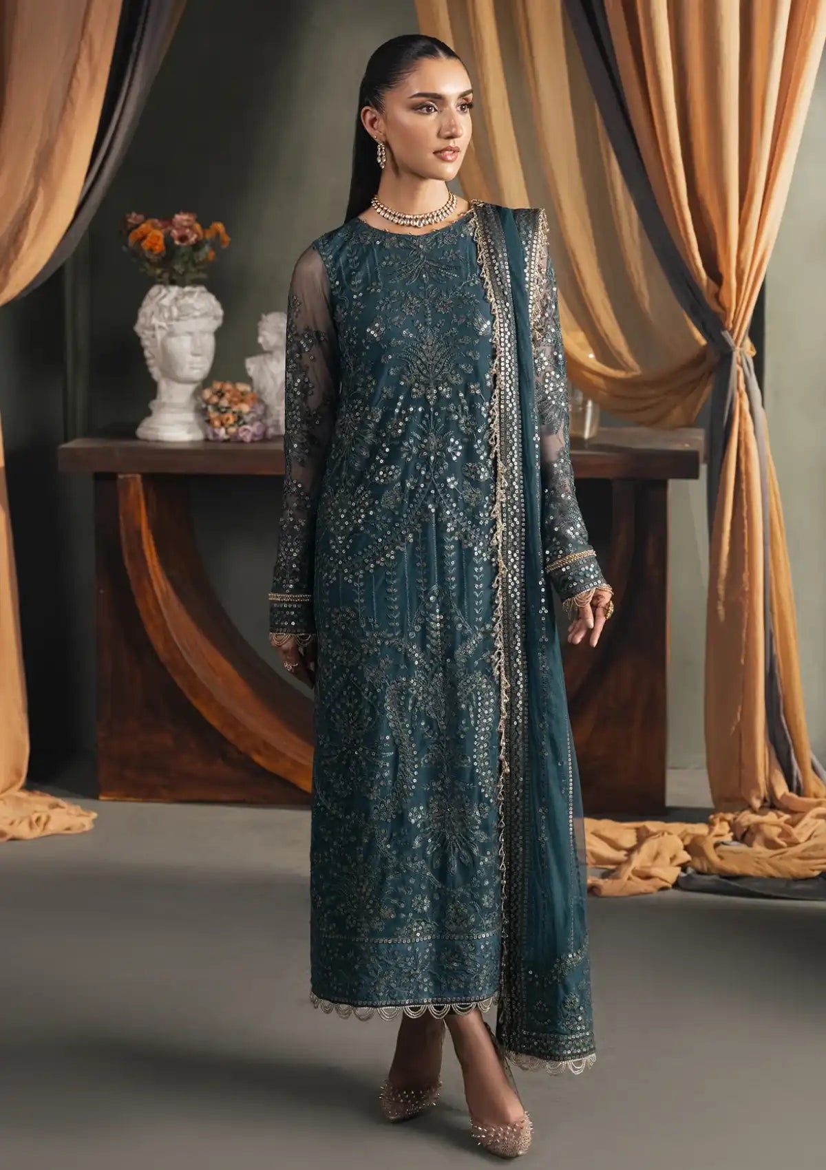 Zarif Heritage Luxury Formals'24 ZHF-04-ARHA - Mohsin Saeed Fabrics