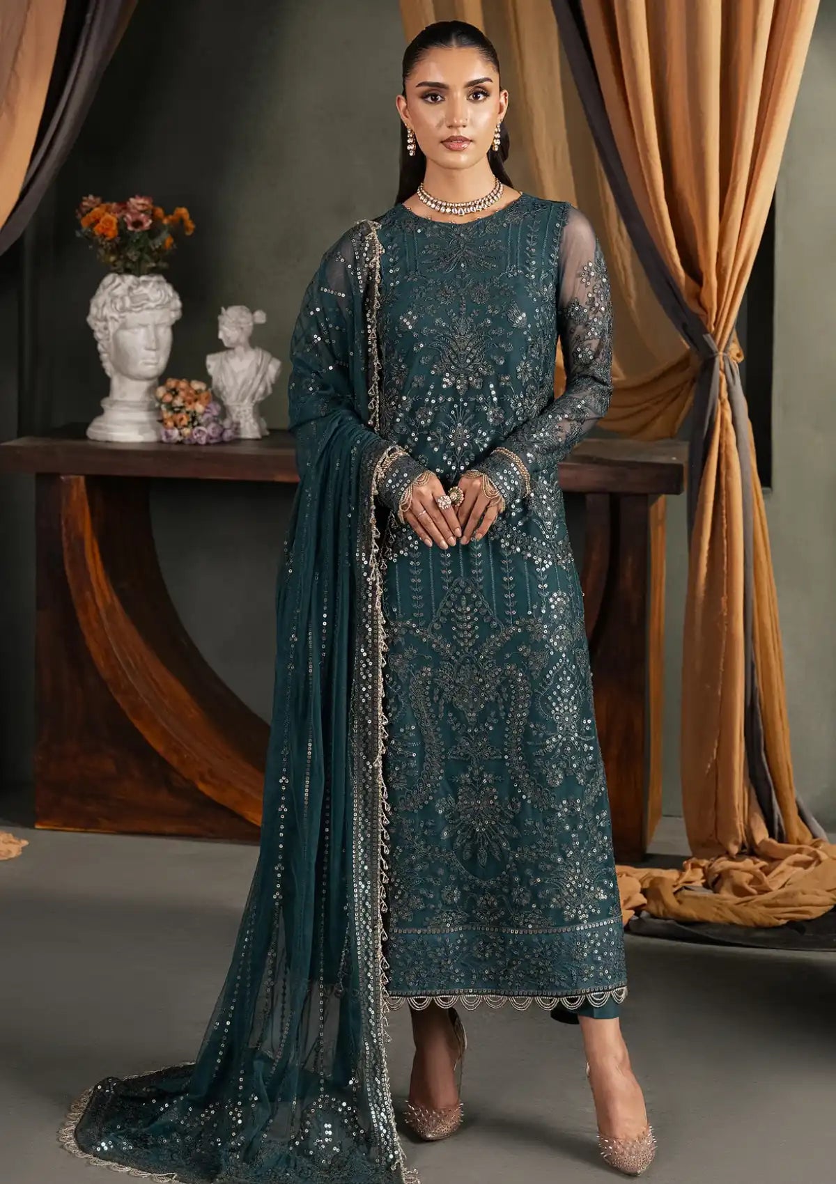 Zarif Heritage Luxury Formals'24 ZHF-04-ARHA - Mohsin Saeed Fabrics