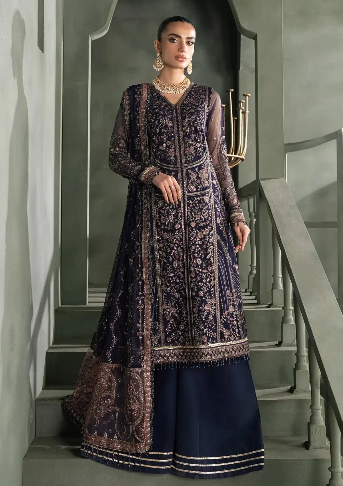 Zarif Heritage Luxury Formals'24 ZHF-08-SIRENE - Mohsin Saeed Fabrics
