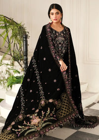 Raeesa Sheen Luxury Velvet'24 HV-04 Noir