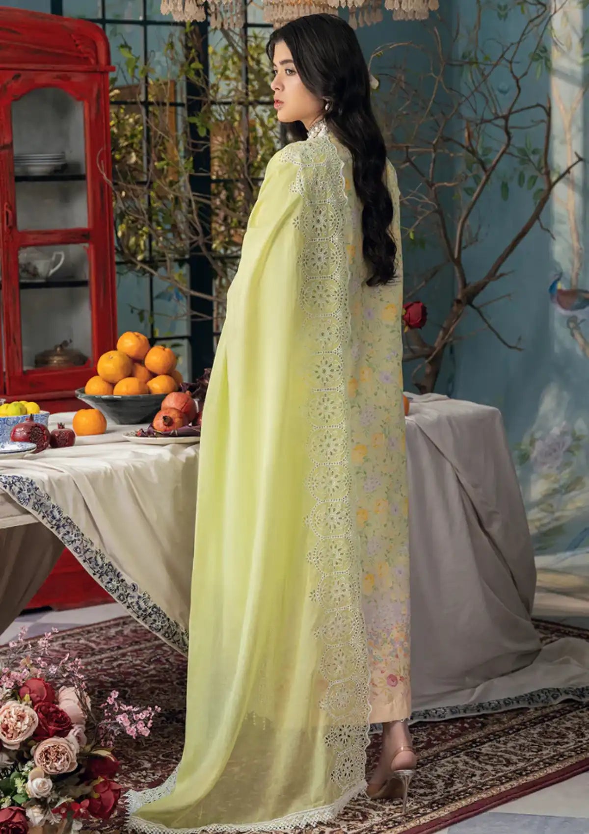 RajBari Chikankari Edition'24 D-07 - Mohsin Saeed Fabrics