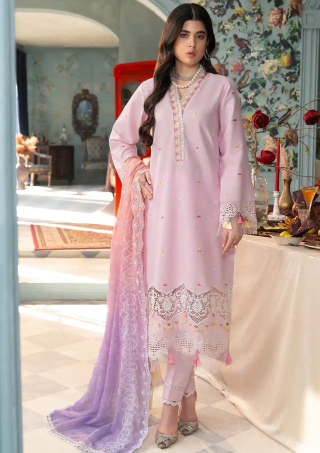 RajBari Chikankari Edition'24 D-09 - Mohsin Saeed Fabrics