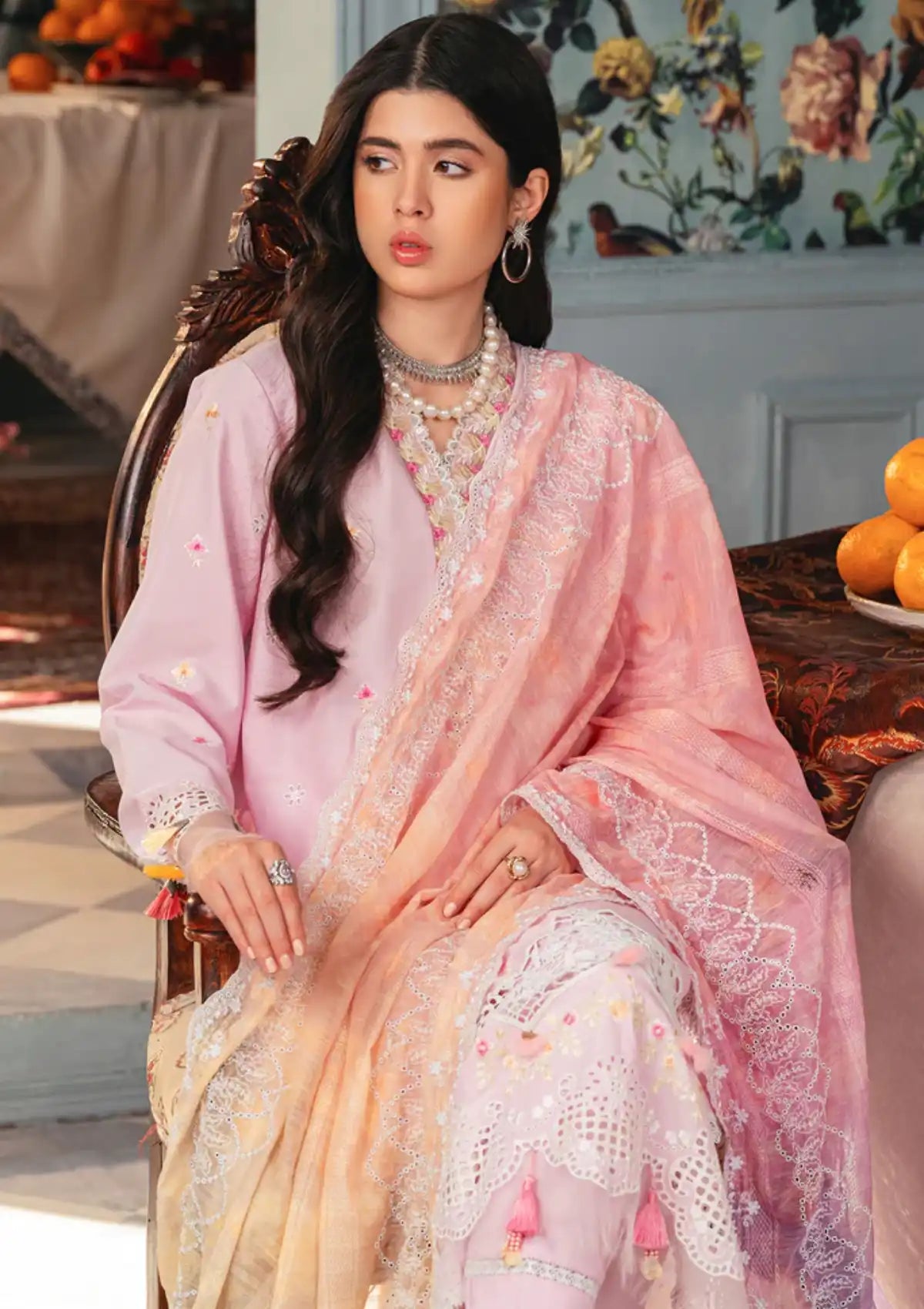 RajBari Chikankari Edition'24 D-09 - Mohsin Saeed Fabrics